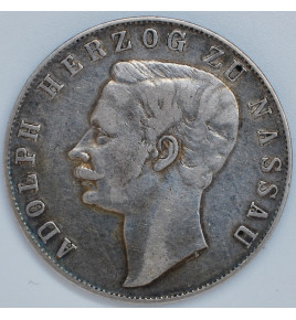 Nassau Taler 1859  AKS063