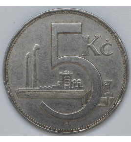 5 Kčs 1938