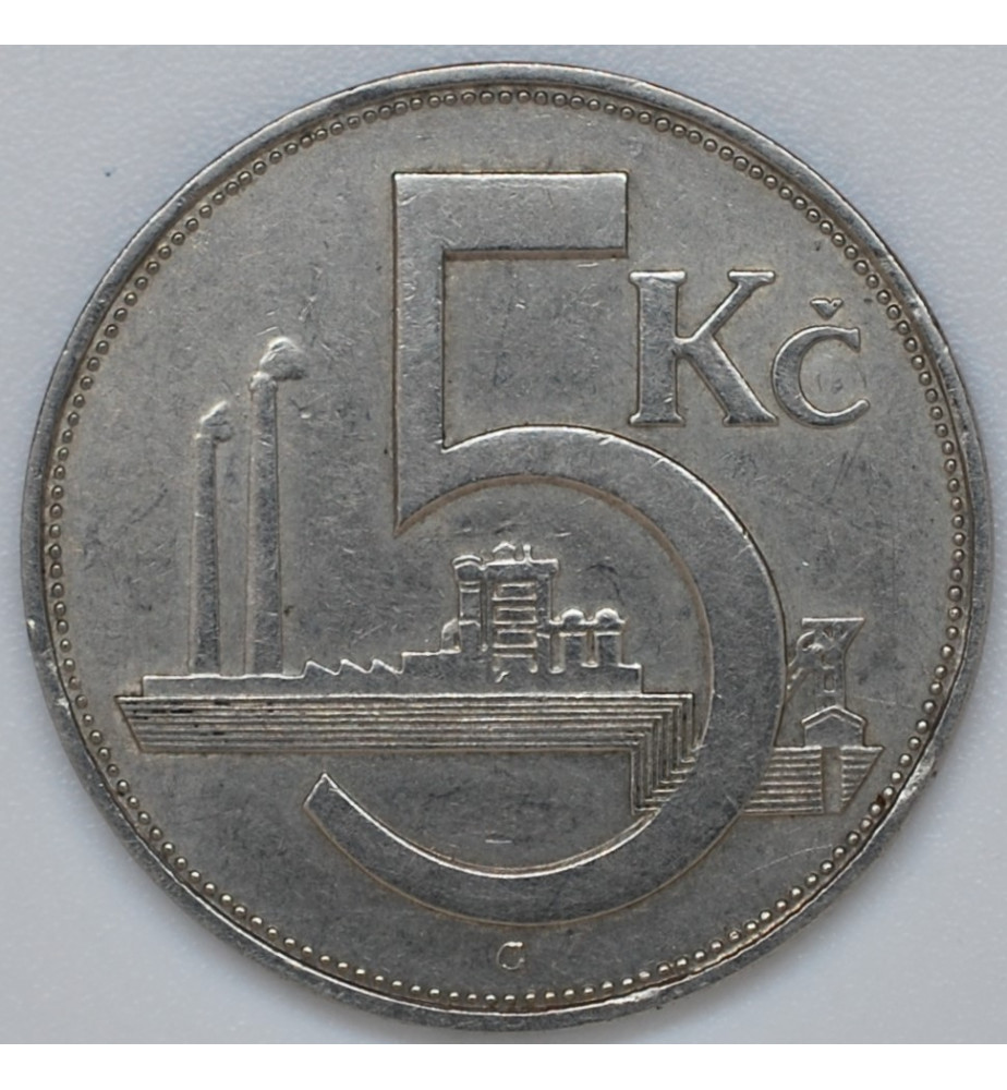 5 Kčs 1938