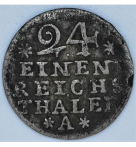 Brandenburg-Preußen 1/24 Taler 1757 A