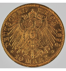 Bayern Otto 10 Mark 1893 D