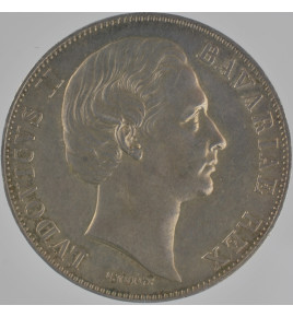 Bavorsko Ludwig II. Tolar 1865