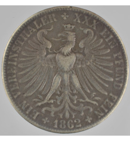 Frankfurt Tolar 1862