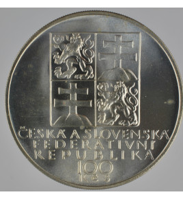 100 Kčs 1991 Antonín Dvořák...