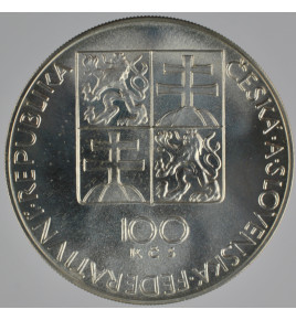 100 Kčs 1991 W.A.Mozart bk