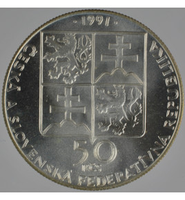 50 Kčs 1991 Piešťany bk