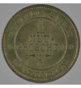 Sachsen 1 Groschen 1865 B