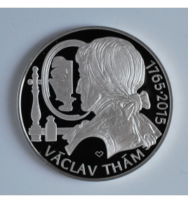 500 Kč 2015 Václav Thám proof