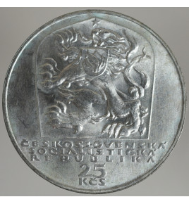 25 Kčs 1969 - 25.výročí SNP bk