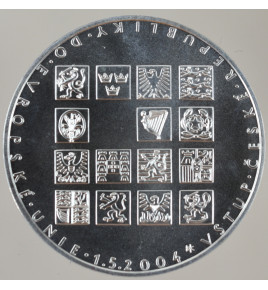 200 Kč 2004 Vstup do EU bk