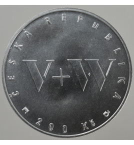 200 Kč 2005 Voskovec a...
