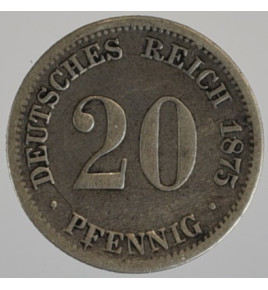 20 Pfennig 1875 F