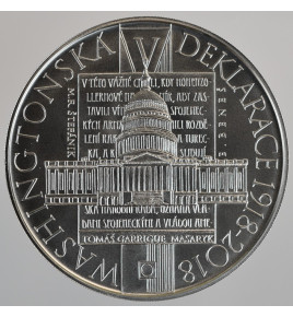 500 Kč Washinghtonská deklarace