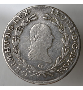 Leopold II. 20 Krejcar 1791 G