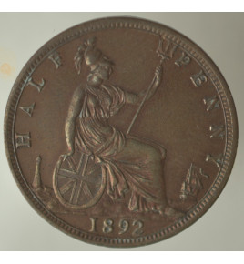 Half penny 1892