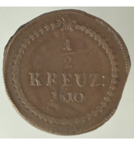 Baden 1/2 Kreuzer 1810