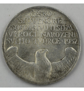 1932 Tyrš stříbrná medaile