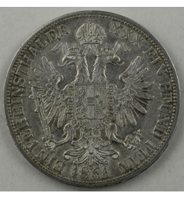 FJI Spolkový tolar 1861 V