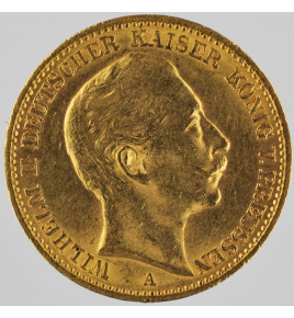 Prusko Wilhelm II. 20 Mark...
