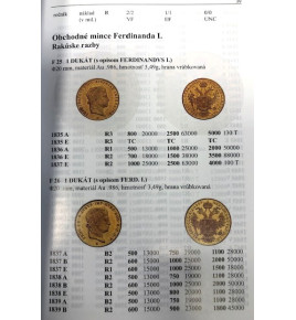 Katalog mincí rakůského...