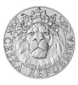 Stříbrná investiční 1000 g...