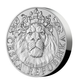 Stříbrná investiční 1000 g...