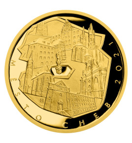 5000 Kč 2021 Cheb šk ( proof )