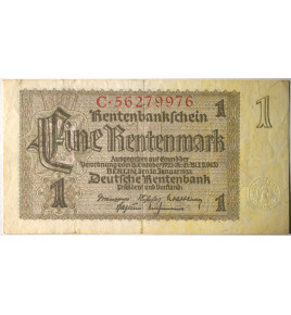 Německo 1 Rentenmark 1937