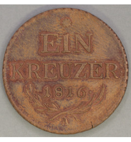 1 Krejcar 1816A